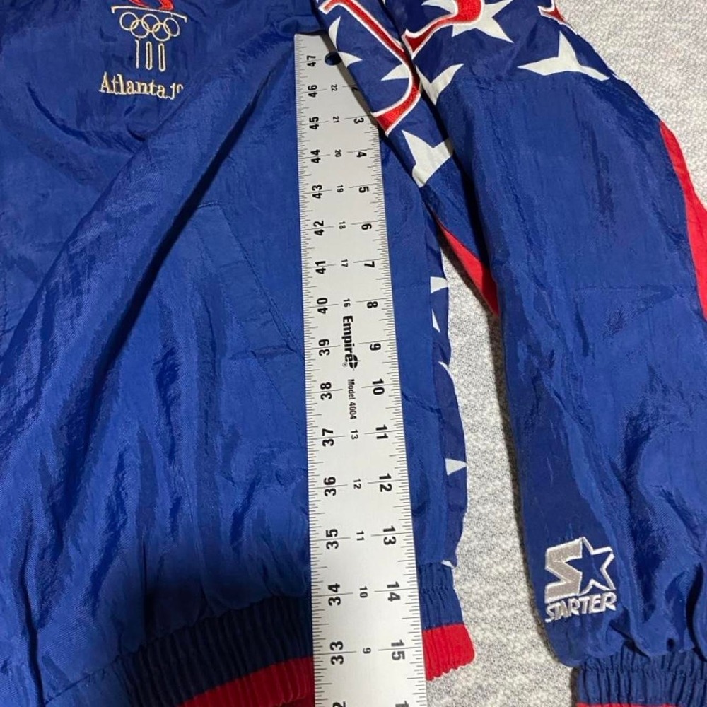 Starter Atlanta 1996 Olympic Games Collection nylon jacket Size L. SKU-A811 - Picture 2 of 8